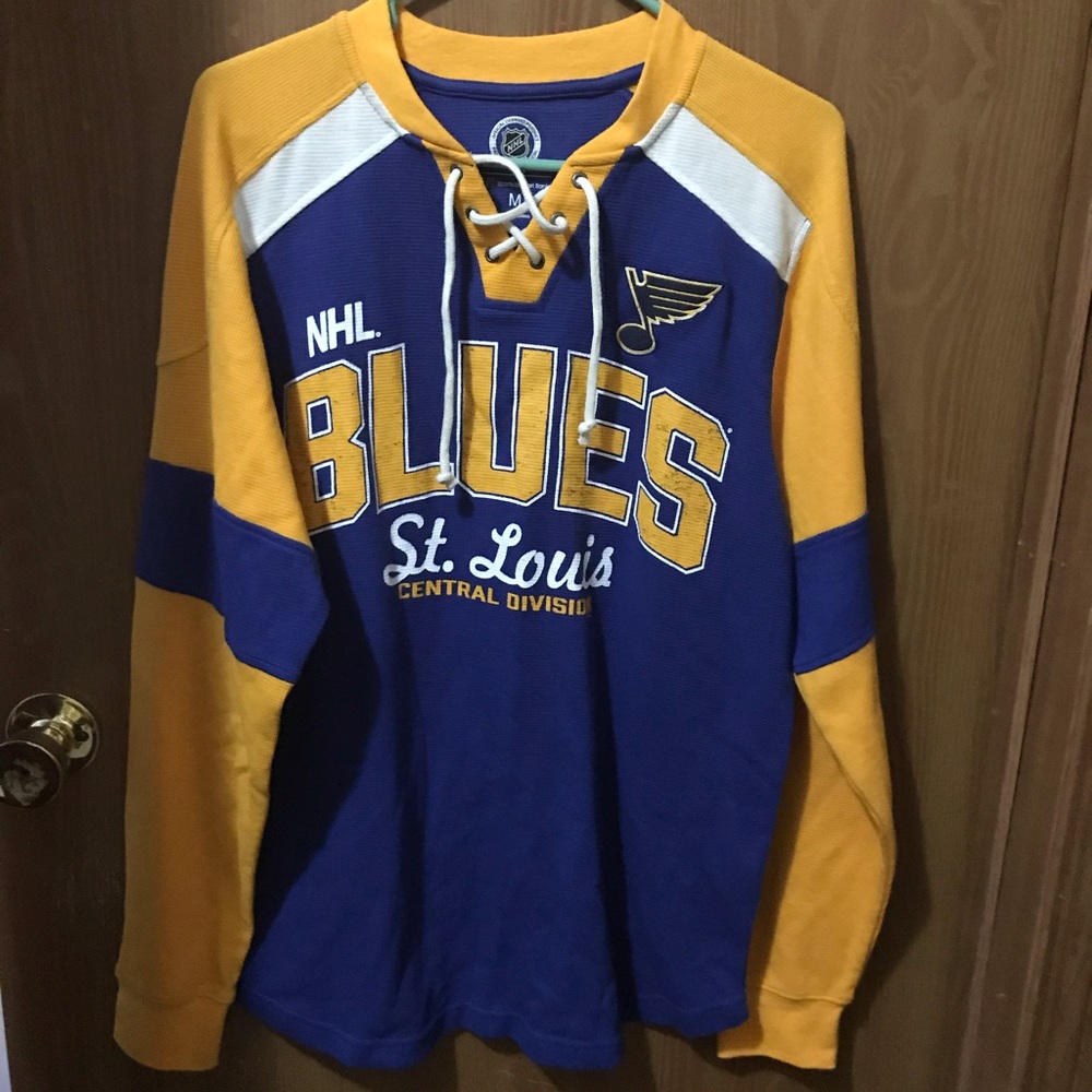St. Louis Blues Hockey Long Sleeve Pullover